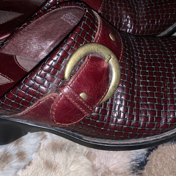 Clarks Artisan Leather Buckle Mules — 6 - Picture 2 of 9